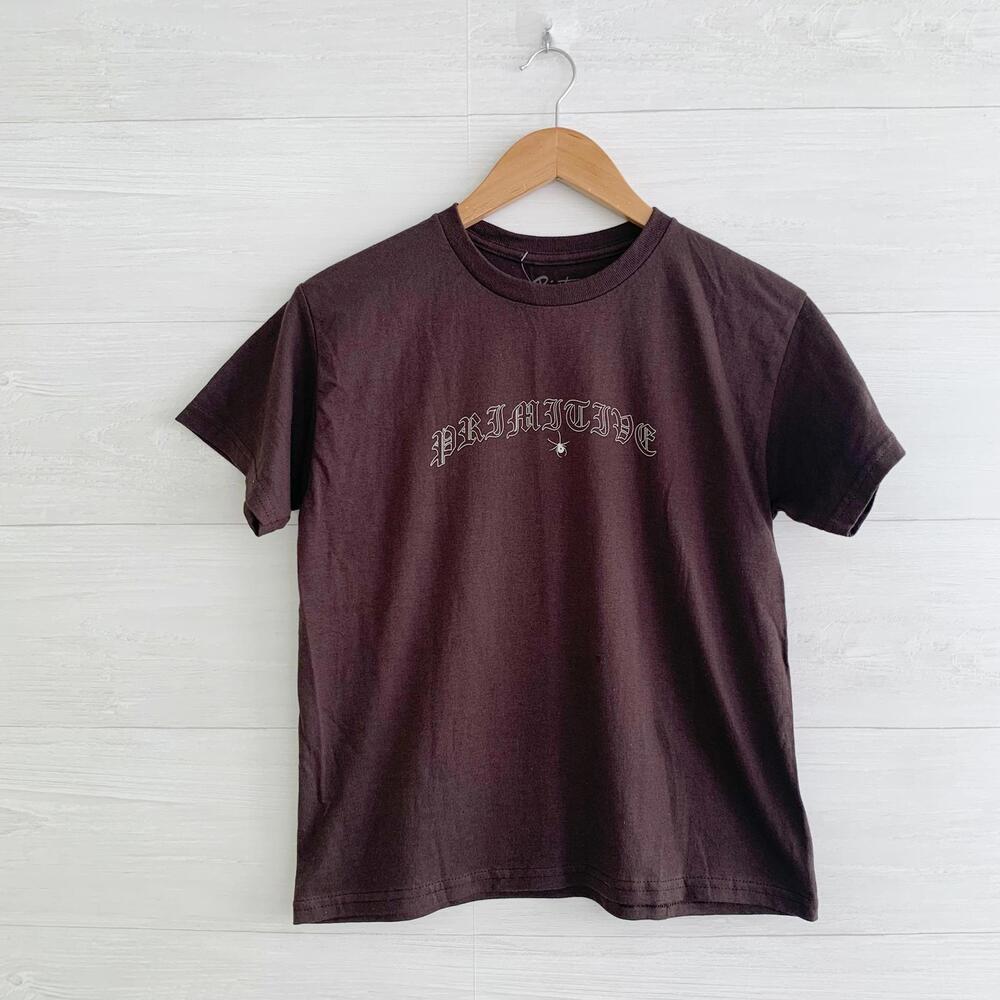 *flaw NWT Primitive Skateboarding Zumiez - Brown short sleeve graphic t-shirt, M